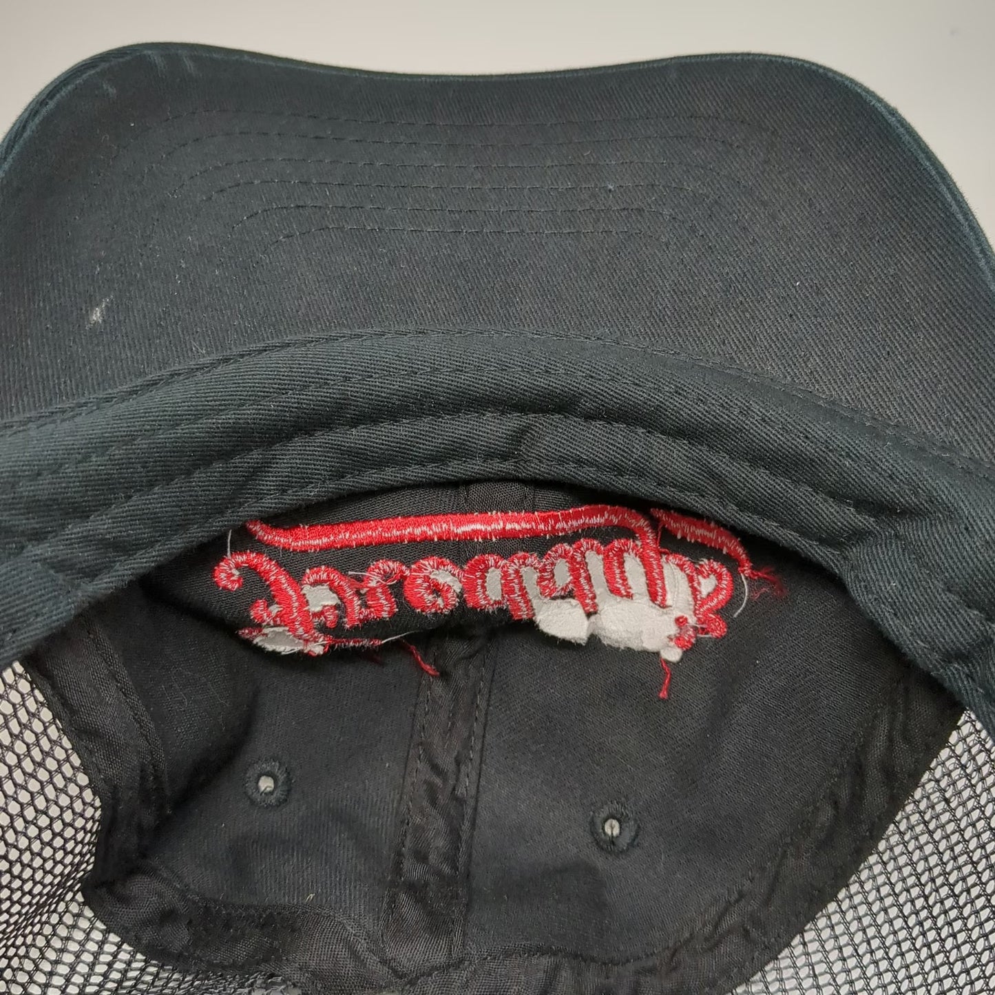Apollo Baseball Cap Black One Size Freddys Grillin Scoopin Rockin Mesh Back Hat