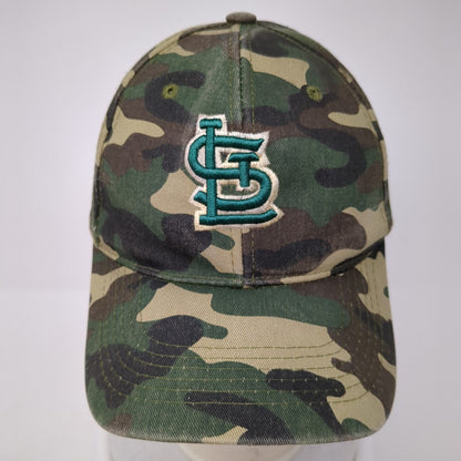 St Louis Cardinals Strapback Hat Camouflage OS Adjustable Embroidered Big Bear