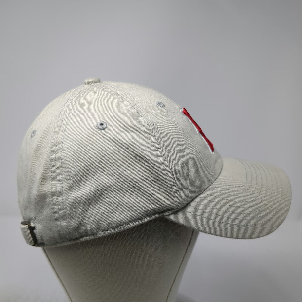 Boston Red Sox MLB Fan Favorite Baseball Cap Gray One Size Cooperstown Slideback