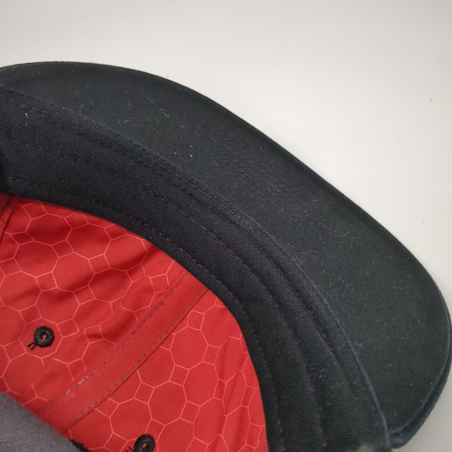 UFC Baseball Cap Gray Hat L Embroidered All Over Print Graphic Cotton Octagon