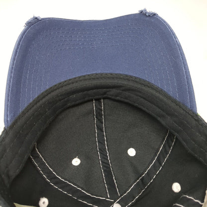 Adams Slideback Hat Multicolor One Size Adjustable 6 Panel Distressed Blank
