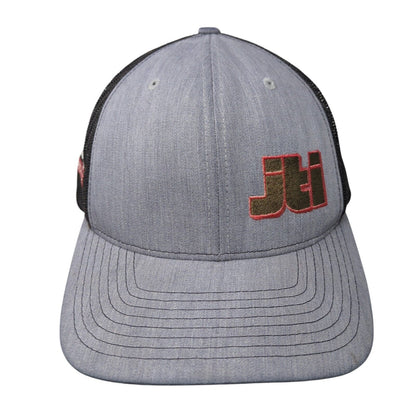 JTI Snapback Mesh Back Trucker Hat Gray One Size Case IH Agriculture
