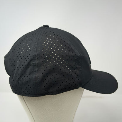 ALL IN Trucker Hat Black One Size Snapback Perforated Gray Undervisor Lifestyle