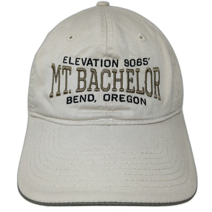 Gear for Sports Baseball Cap Beige OSFM Mt. Bachelor Bend Oregon Elevation Hat