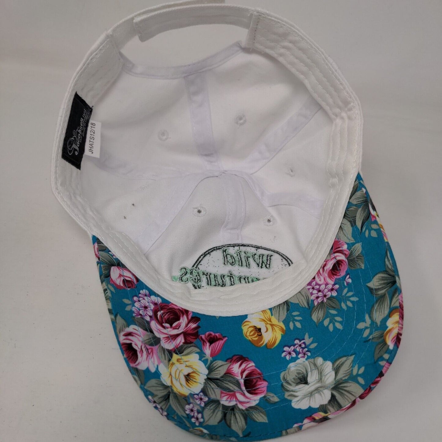 Wild Adventures Strapback Hat Multicolor One Size Adjustable Floral Jacobson Hat