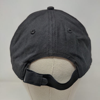Paw Print Rhinestone Bling Strapback Hat Black One Size Hall Of Fame