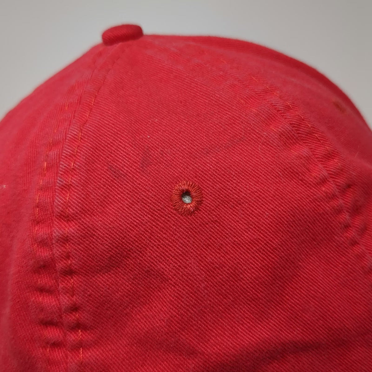 Coca-Cola Baseball Cap Red One Size Slideback Hat Embroidered Logo Curved Brim