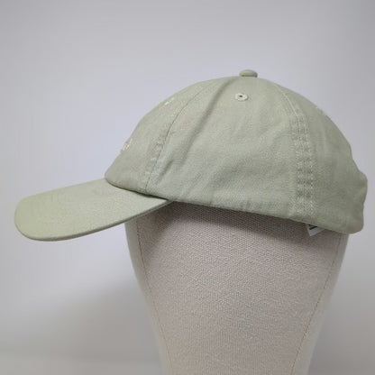 H&M Baseball Cap Green One Size Fleurs & Hope Embroidered Slideback Cotton Hat
