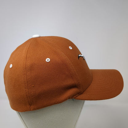 Texas Longhorns NCAA Zephyr Cap Brown White L Stretch Fit Embroidered Z-Fit Hat
