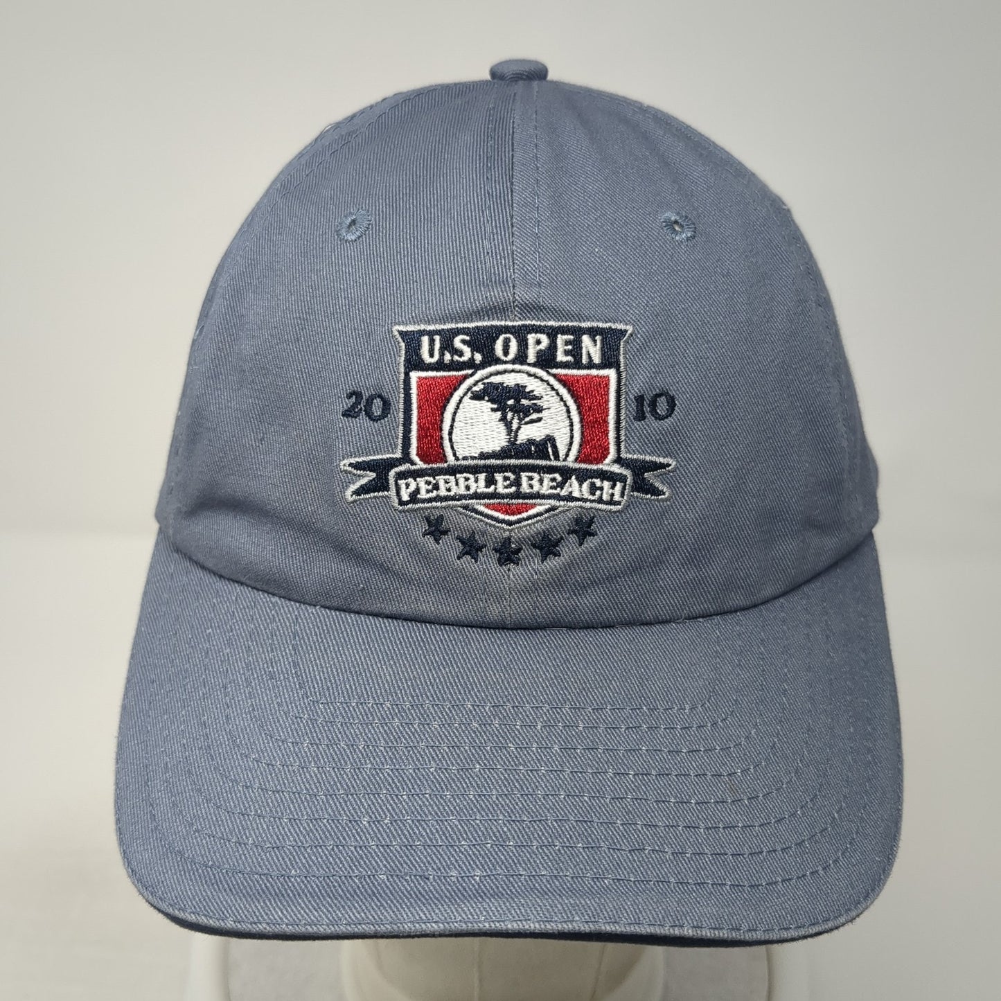 U.S. Open 2010 Pebble Beach Slideback Hat Blue One Size USGA Member