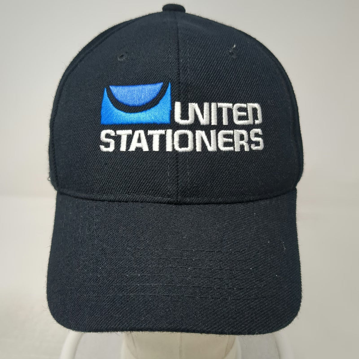 Outdoor Cap Baseball Black One Size United Stationers Back 2 Basics Logo Hat