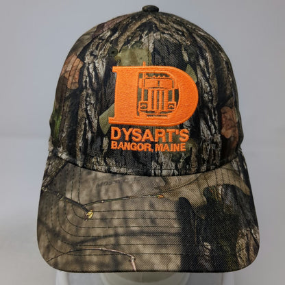 OTTO Baseball Cap Brown One Size Dysart's Bangor Maine Trucking Mossy Oak Camo