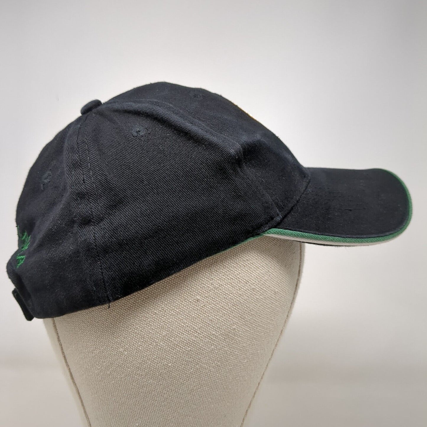 White Pass & Yukon Route Strapback Hat Black OSFA Solid Skagway Alaska