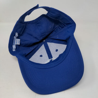 Cathedral Kids Strapback Hat Blue Youth Embroidered Port & Company