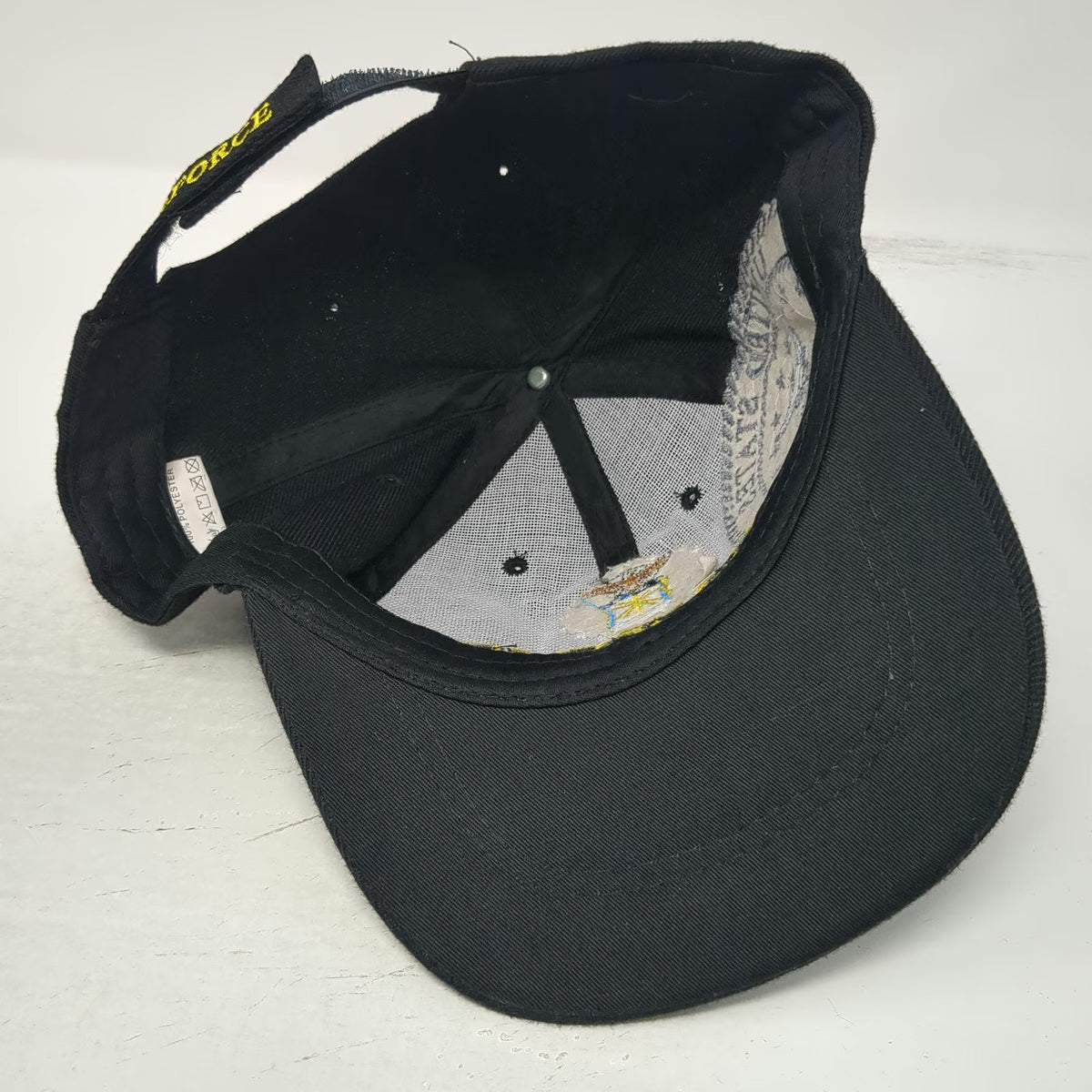 US Air Force Baseball Cap Black One Size No One Comes Close Strapback Hat