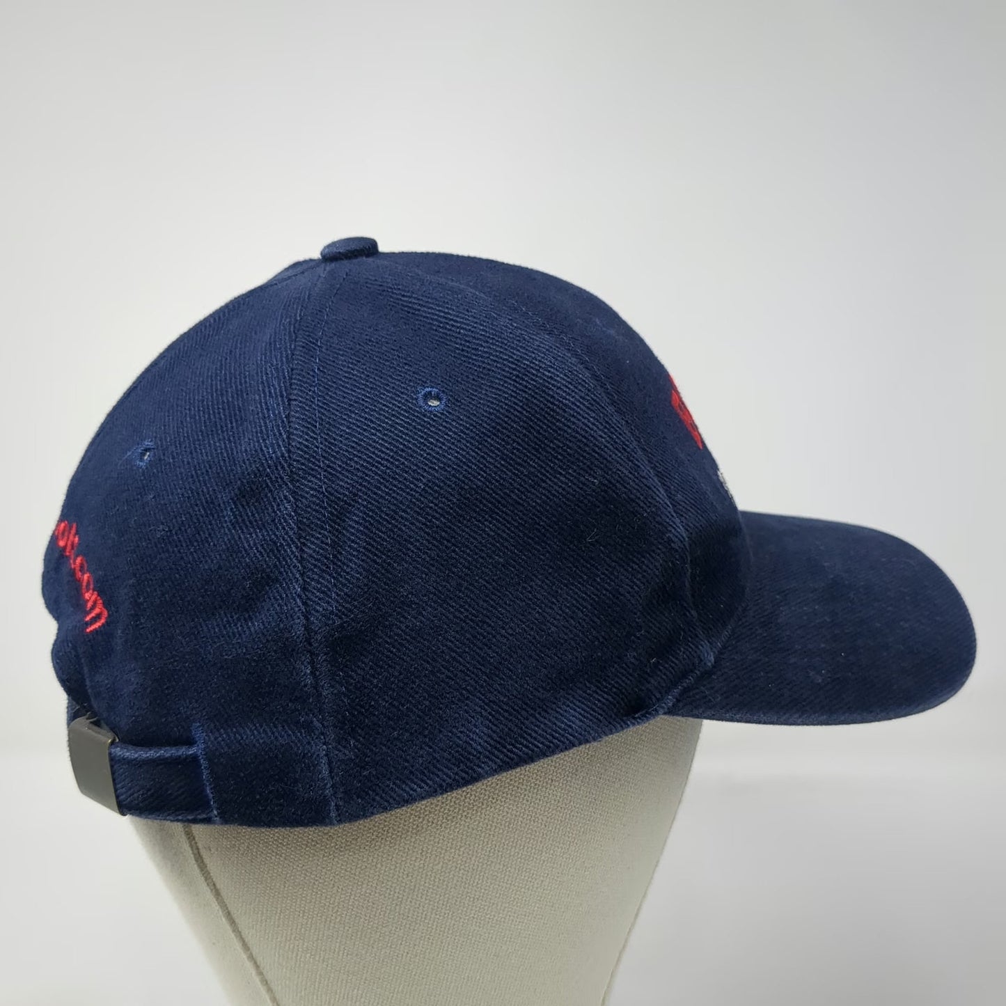 Bosch Power Tools Baseball Cap Blue One Size Embroidered Slideback Red White Hat