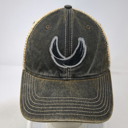 Legacy Trucker Hat Black Beige One Size Mesh Green Underbrim Guardian Snapback