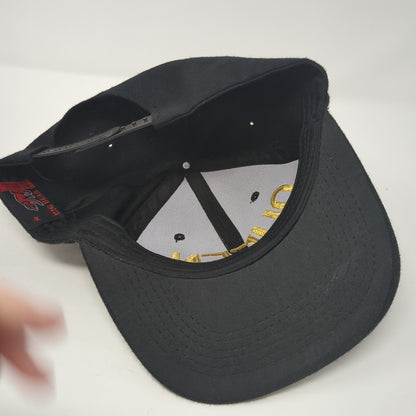 Queen Snapback Hat Black One Size Adjustable Embroidered Big Bear