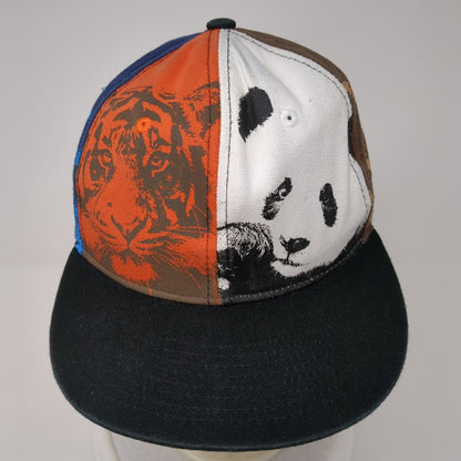 San Diego Zoo & Safari Park Youth Snapback Hat Multicolor OS Animal Print Cotton