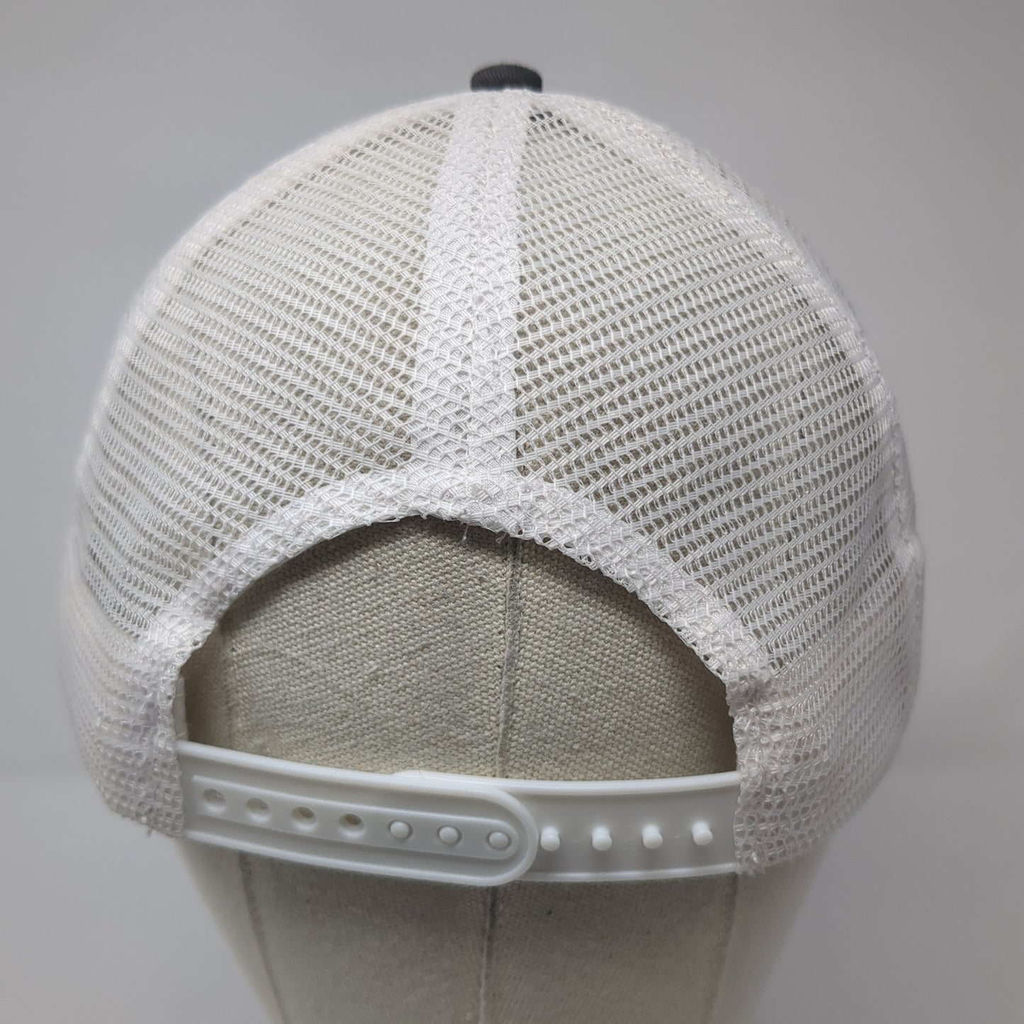 Revolution Gone Wild Snapback Trucker Hat Gray One Size Mesh Back