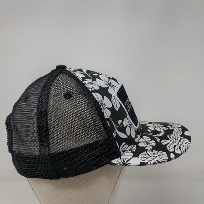 Hook Tribe Snapback Trucker Hat Multicolor OSFM Adjustable Mesh Back Floral Otto