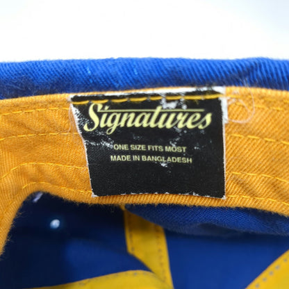 Signatures NCAA UCLA Bruins Blue One Size Cap Logo Embroidered Slideback Strap