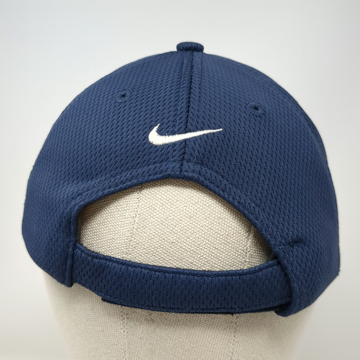Nike Baseball Cap Blue White One Size Tiger Woods TW Logo Golf Strapback Hat
