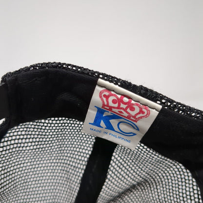 Shooting Times Snapback Rope Trucker Hat Black One Size Mesh Back KC