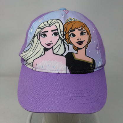 Frozen II Snapback Hat Multicolor OSFM Adjustable Vented Holes 5 Panel Disney