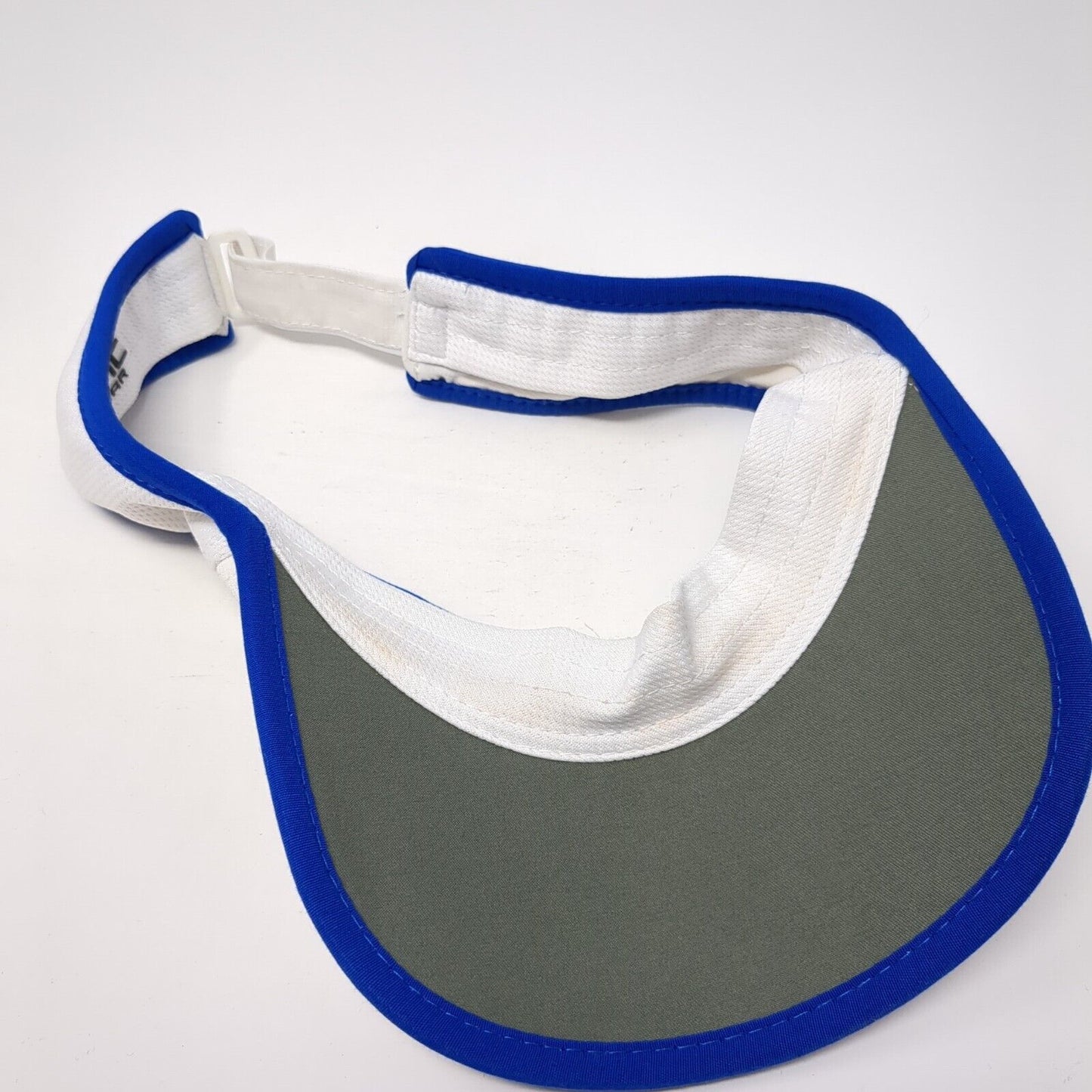 Tennis Strapback Sun Visor Hat White OS Adjustable Lite 510 Pacific Headwear