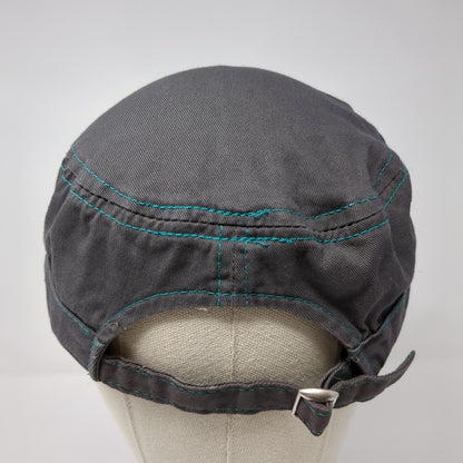 Scheels Slideback Cadet Army Hat Gray One Size Embroidered Outdoor Cap