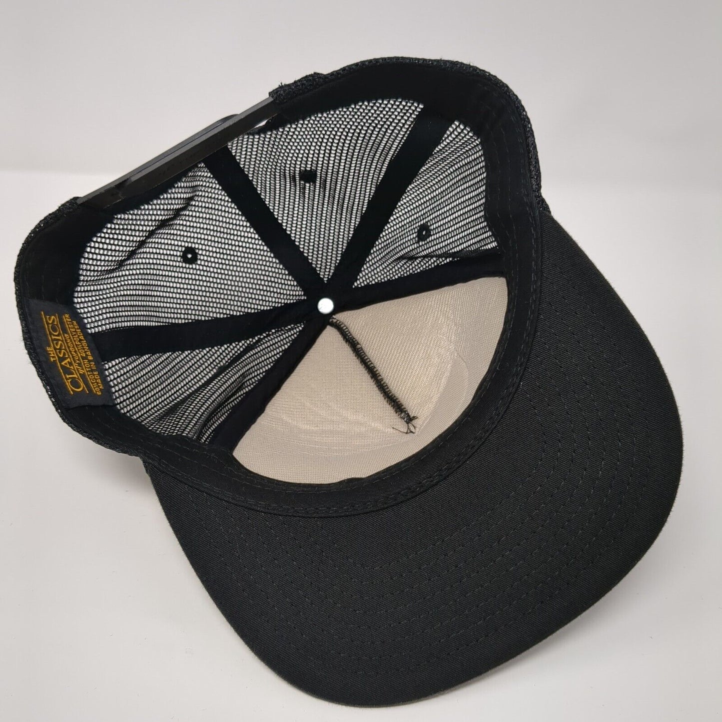 Tone It Up Snapback Mesh Back Trucker Hat Black One Size Yupoong