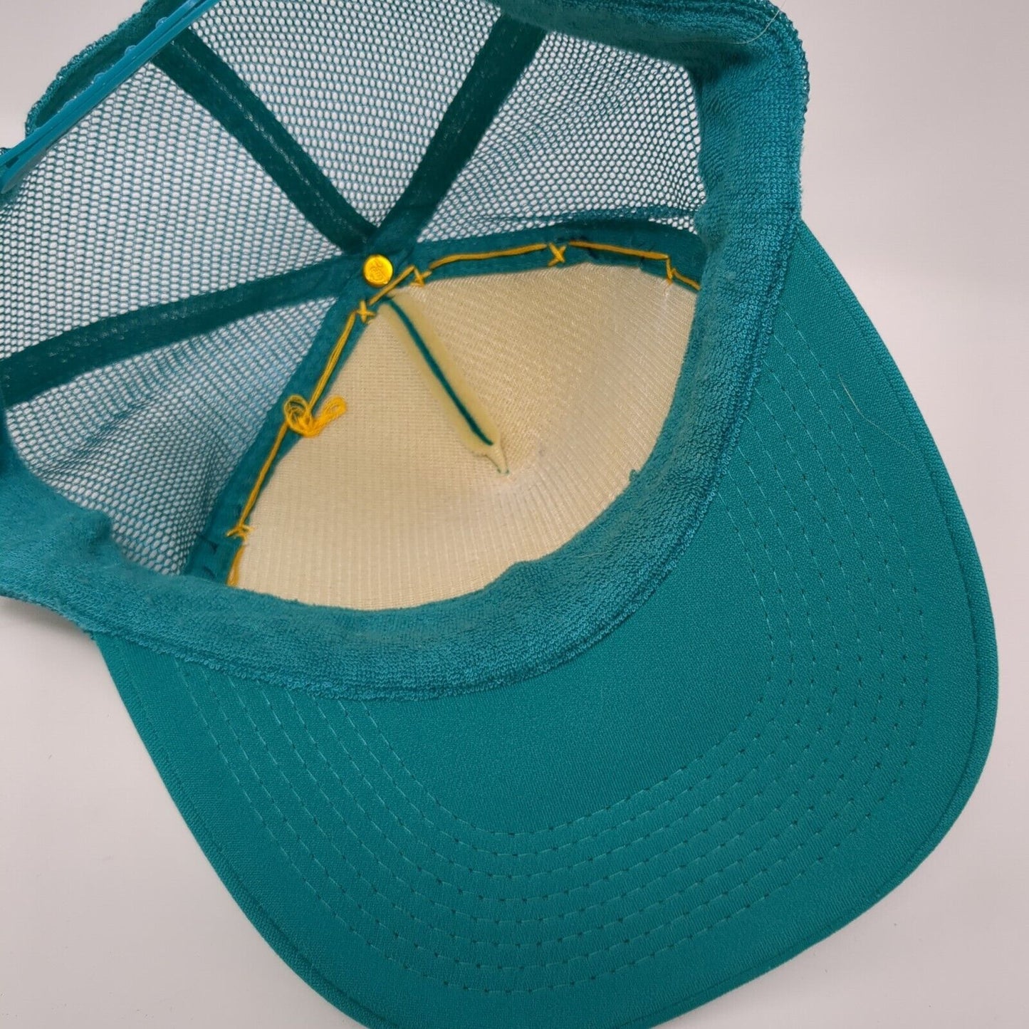 OES Wendy Busch Snapback Trucker Hat Multicolor One Size Adjustable Mesh Back