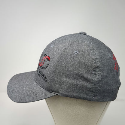 Port Authority Snapback Gray OSFM Hat SME Steel Contractors SLC Airport Program