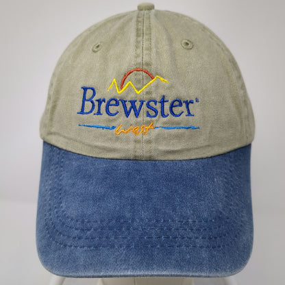 Port & Company Baseball Cap Green Blue One Size Brewster West Embroidered Hat