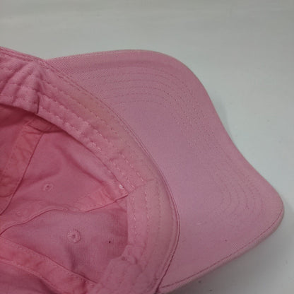 Bad Hair Day Slideback Hat Pink One Size Embroidered Adjustable