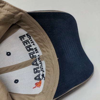 Ferrara Fire Men's Strapback Hat Tan Adjustable Embroidered Logo