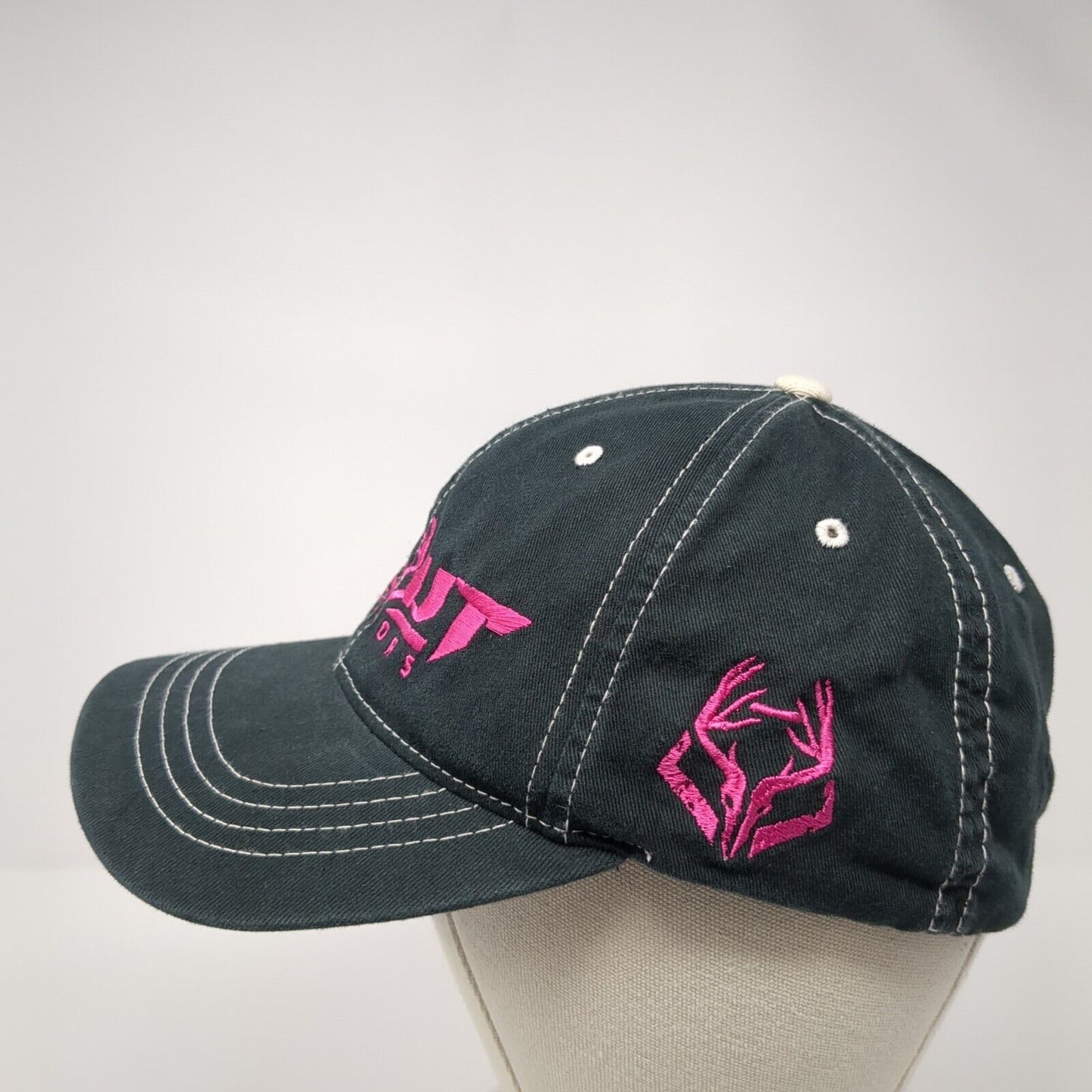 Scout Outdoors Fitted Hat Black Large-XL Embroidered Flexfit Yupoong