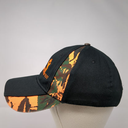 Elk Safaris West Strapback Hat Camo One Size Adjustable Embroidered Otto