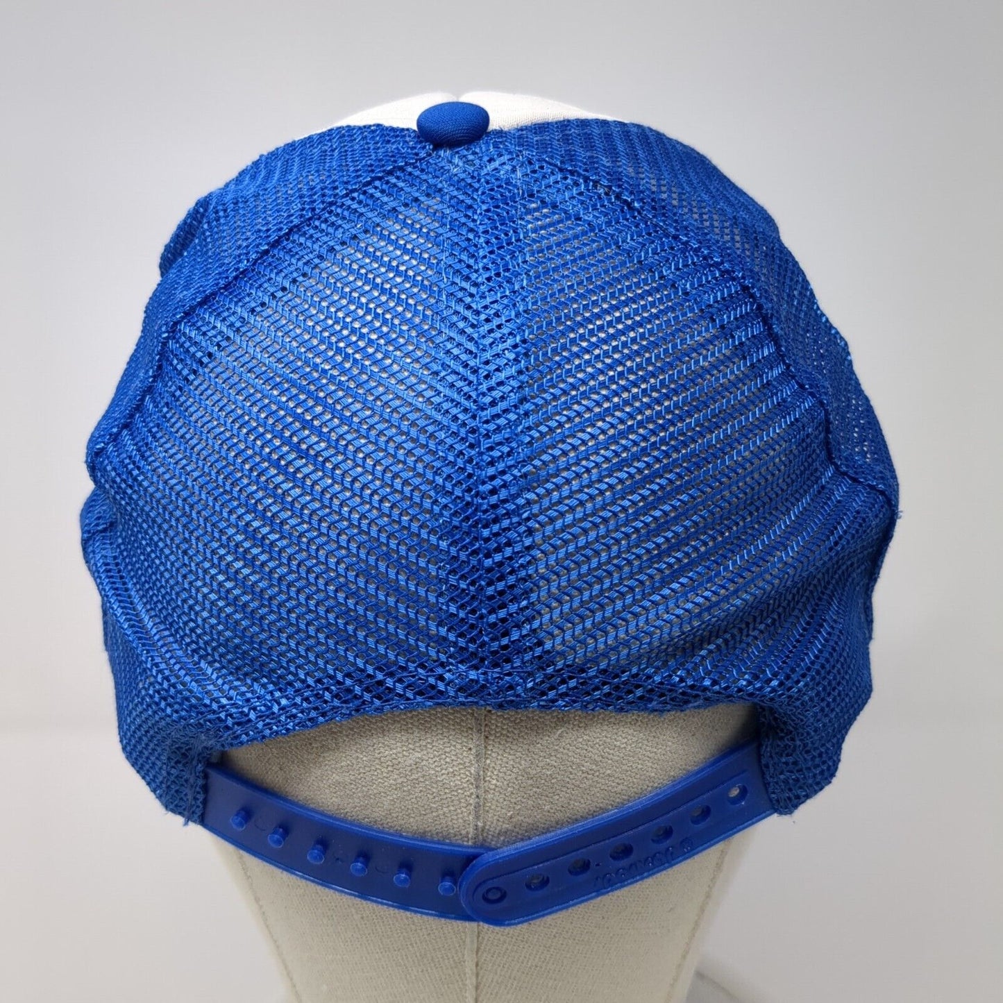 Plumbers Supply Snapback Mesh Back Trucker Hat Blue One Size Sportcap