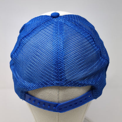 Plumbers Supply Snapback Mesh Back Trucker Hat Blue One Size Sportcap