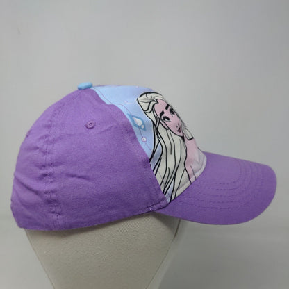 Disney Frozen II Girl's Snapback Hat Purple Size OSFM Elsa Anna Graphic Logo