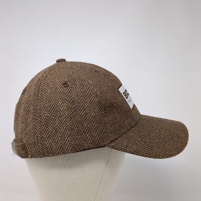 Browne Family Vineyards Patch Slideback Hat Brown One Size Herringbone