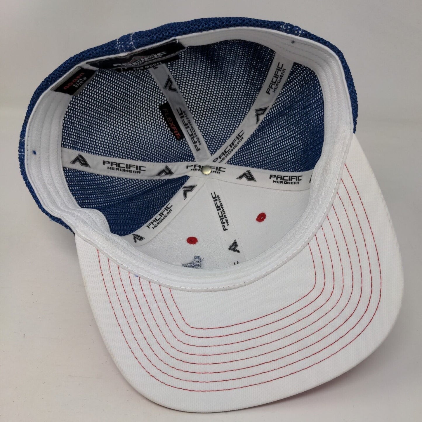 ACSEA Fitted Trucker Hat Multicolor L/XL Embroidered Mesh Back