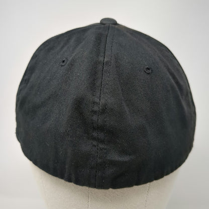 Flexfit Baseball Cap Black XL Snow Sculpture Budweiser Breckenridge Hat Logo
