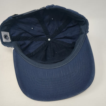 Radar Skis Slideback Baseball Cap Blue One Size Adjustable Embroidered Rope