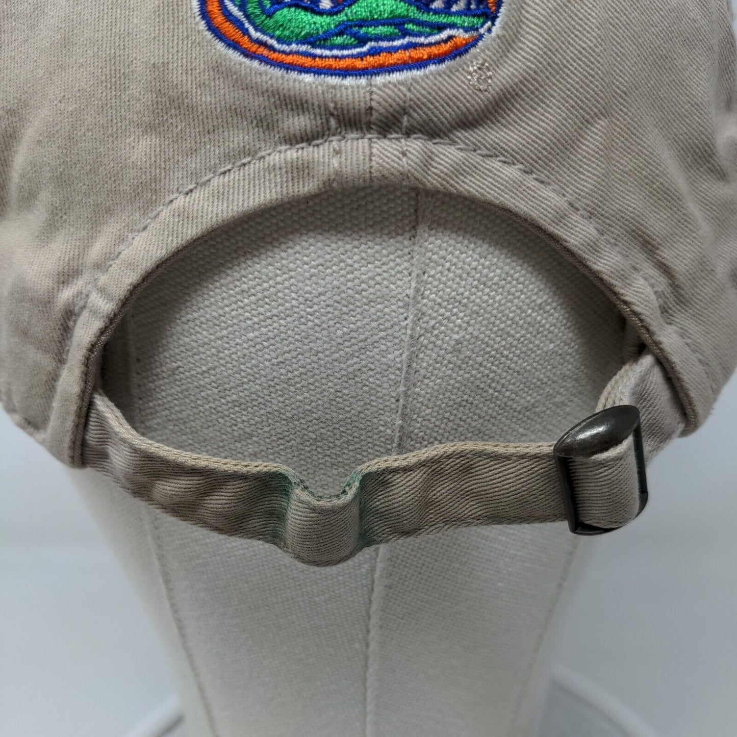 Florida Gators Slideback Hat Tan OSFA Embroidered Logo NCAA Top of the World