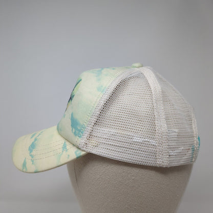 Palm Trees Heart Snapback Trucker Hat Multi OSFA Mesh Back Billabong