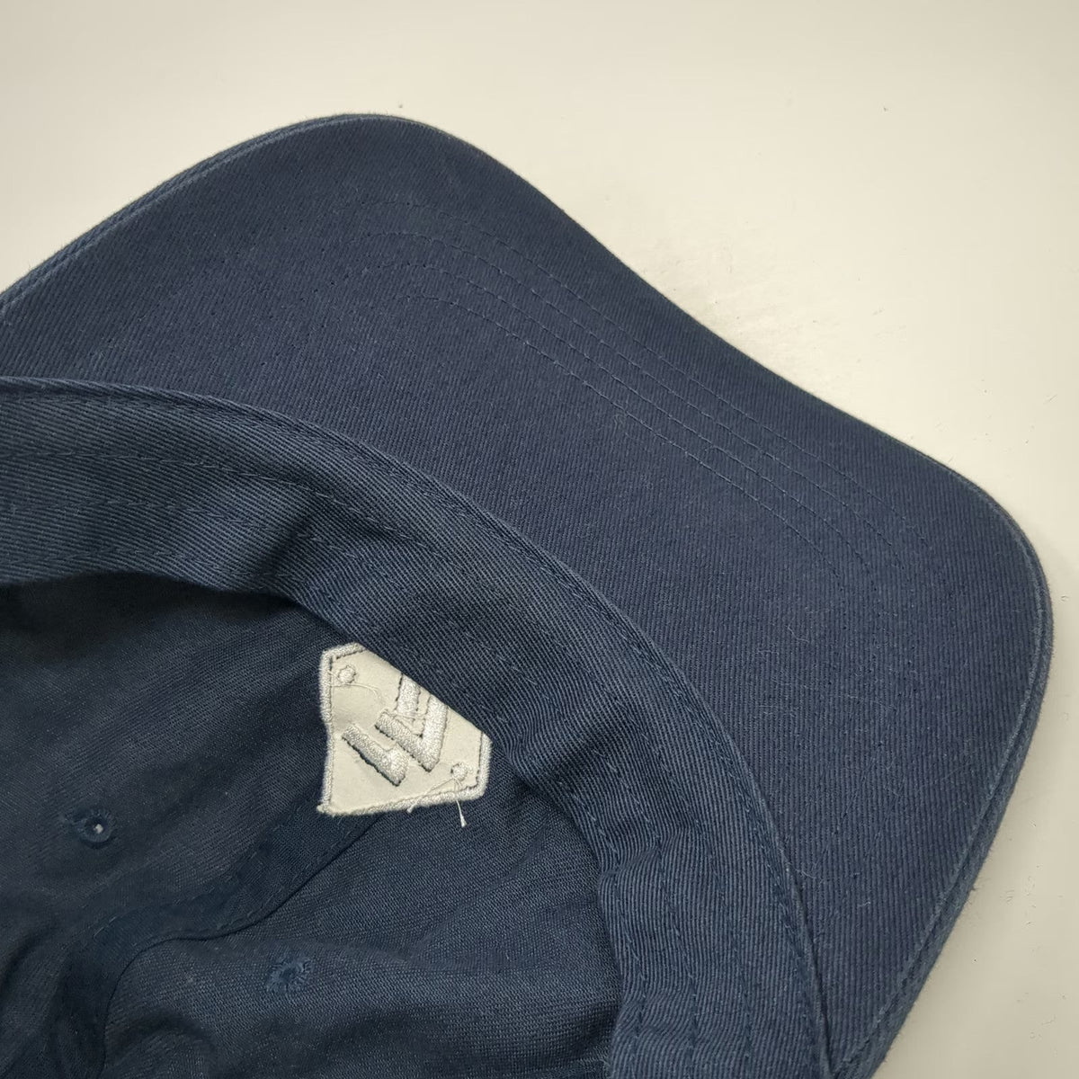Yupoong Baseball Cap Blue OSFM Embroidered 77 Diamond Logo Adjustable Cotton Hat