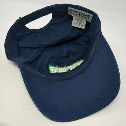 Imperial Baseball Cap Blue One Size CBCF Cure Breast Cancer Foundation Logo Hat